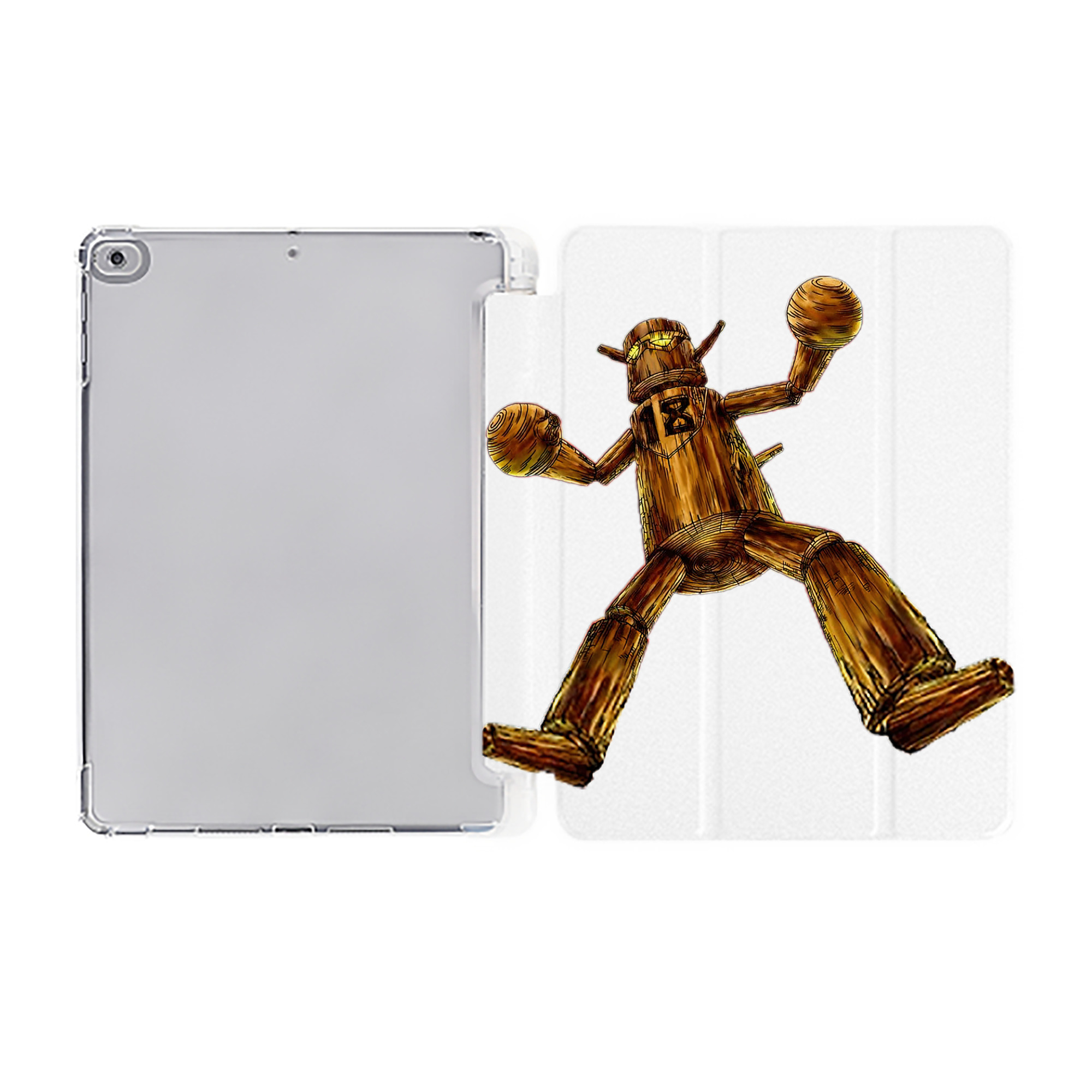 （画像用） 遊☆戯☆王 Yu-Gi-Oh! IPad ケース ペン収納付き 三つ折りスタンド PUレザー×シリコン 対応機種9.5/10.5/10.9インチ